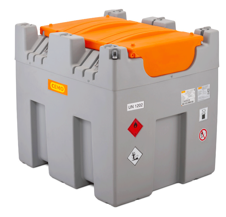 980 Litre CEMO Cube Mobil Premium Diesel Tank